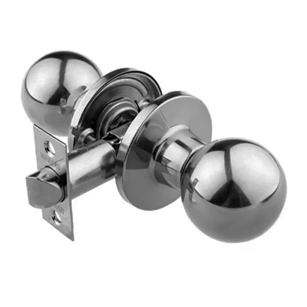 N2lok Pila Door Knob on Round Rose Passage Set - Available in Various Finishes - Image 2