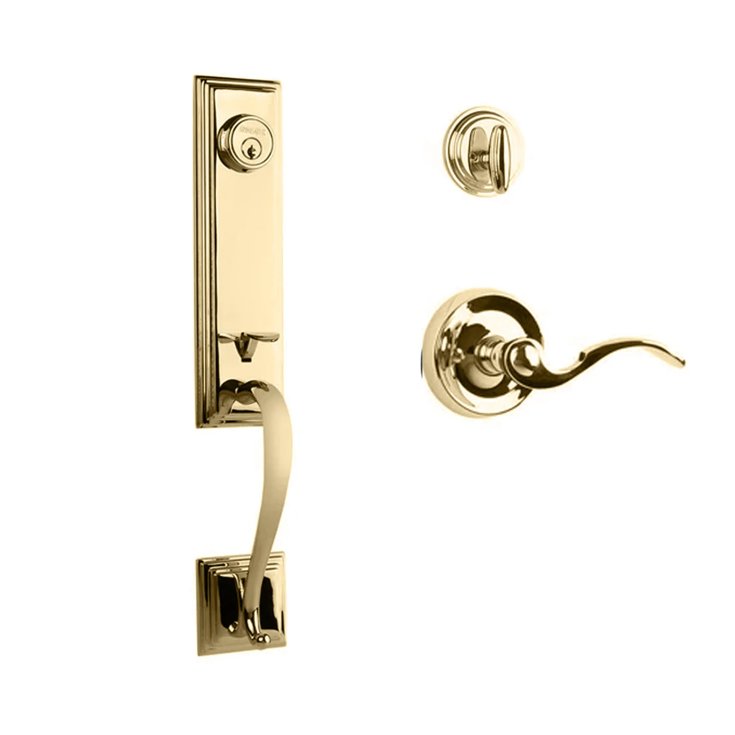 N2lok Seine Door Handle Single Cylinder with Flutto Lever Entrance Set Box Pack - Image 8