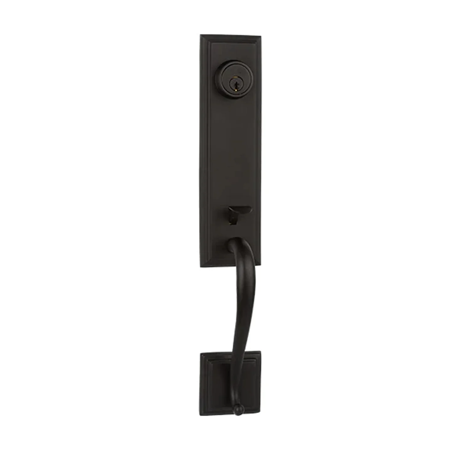 N2lok Seine Single Cylinder Door Entrance Set - Available in Various Finishes - Image 3
