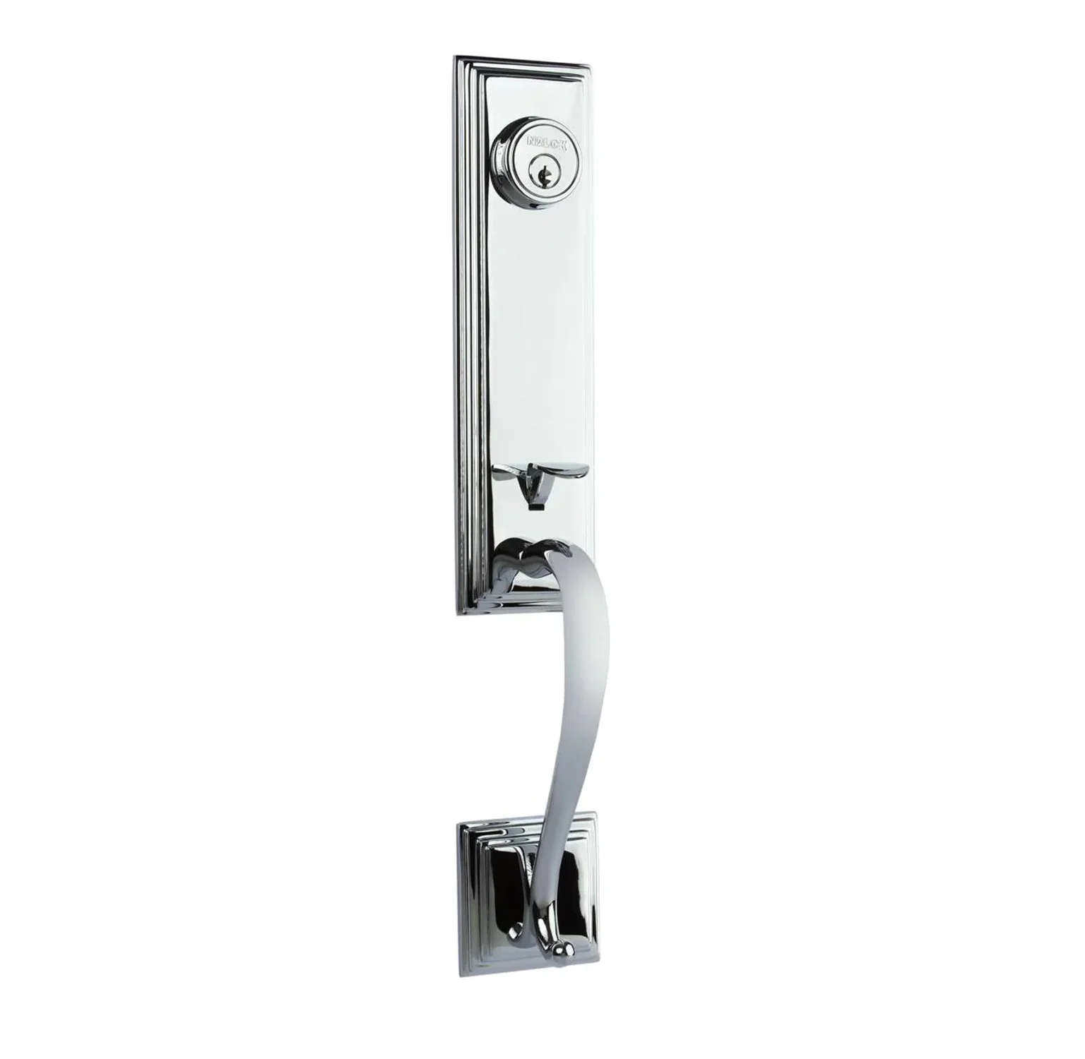 N2lok Seine Single Cylinder Door Entrance Set - Available in Various Finishes - Image 5