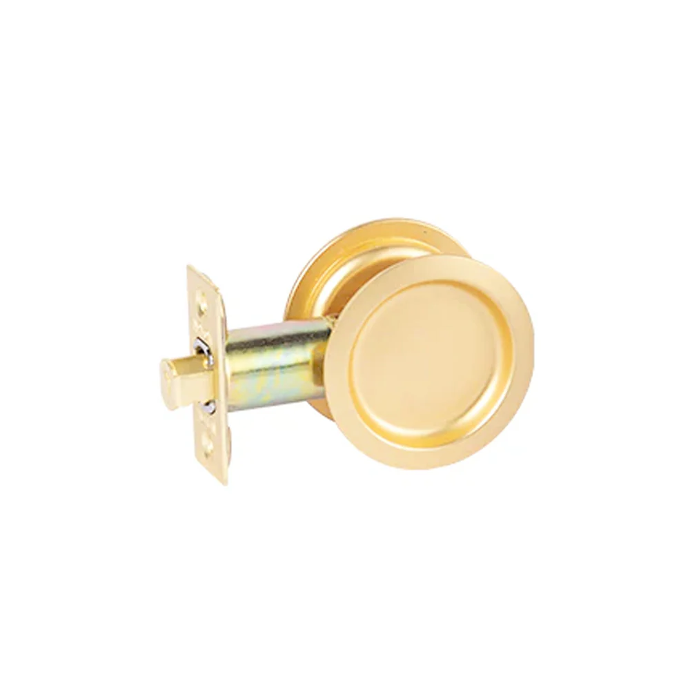 N2lok Sliding Door Cavity Lock Round Passage Set Box Pack - Available in Various Finishes - Image 3