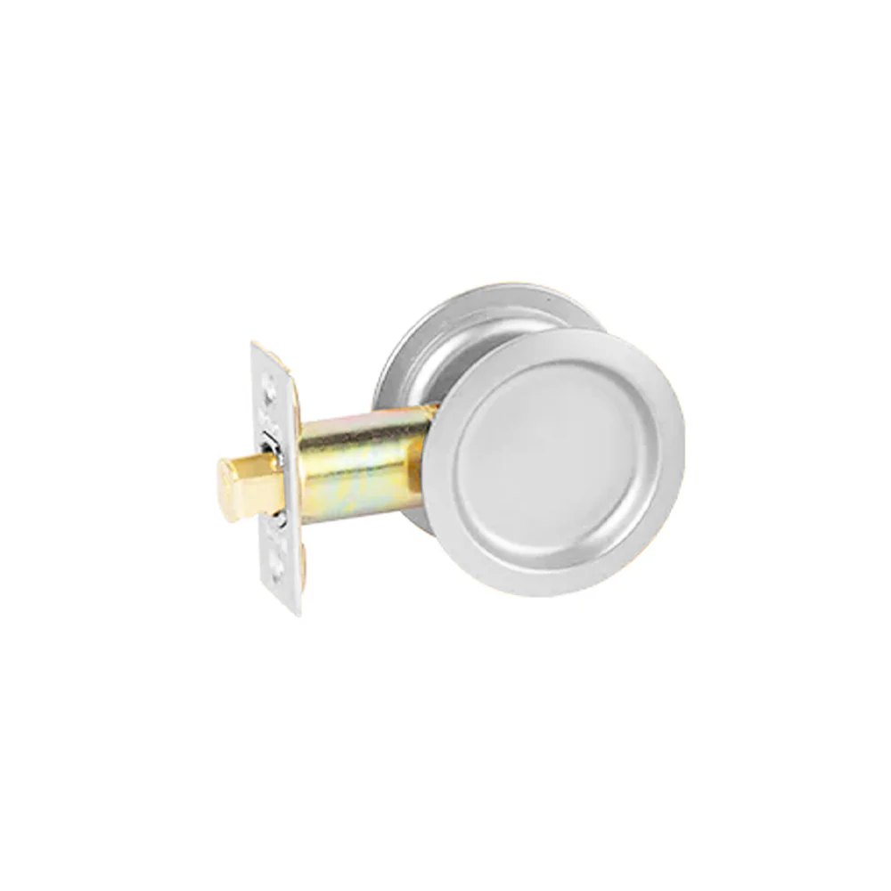 N2lok Sliding Door Cavity Lock Round Passage Set Box Pack - Available in Various Finishes - Image 4