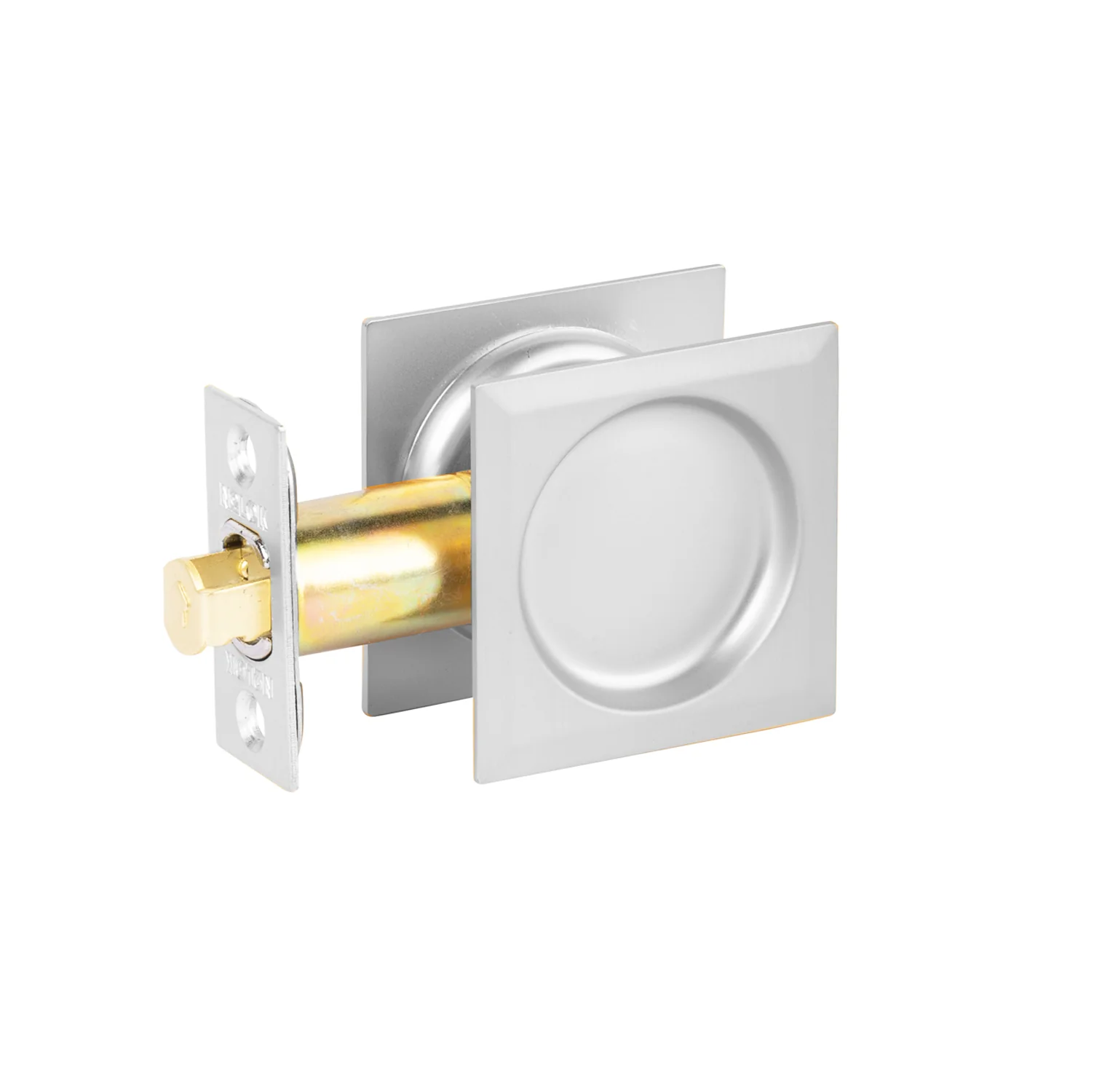 N2lok Sliding Door Cavity Lock Square Passage Set Box Pack - Available in Various Finishes - Image 2