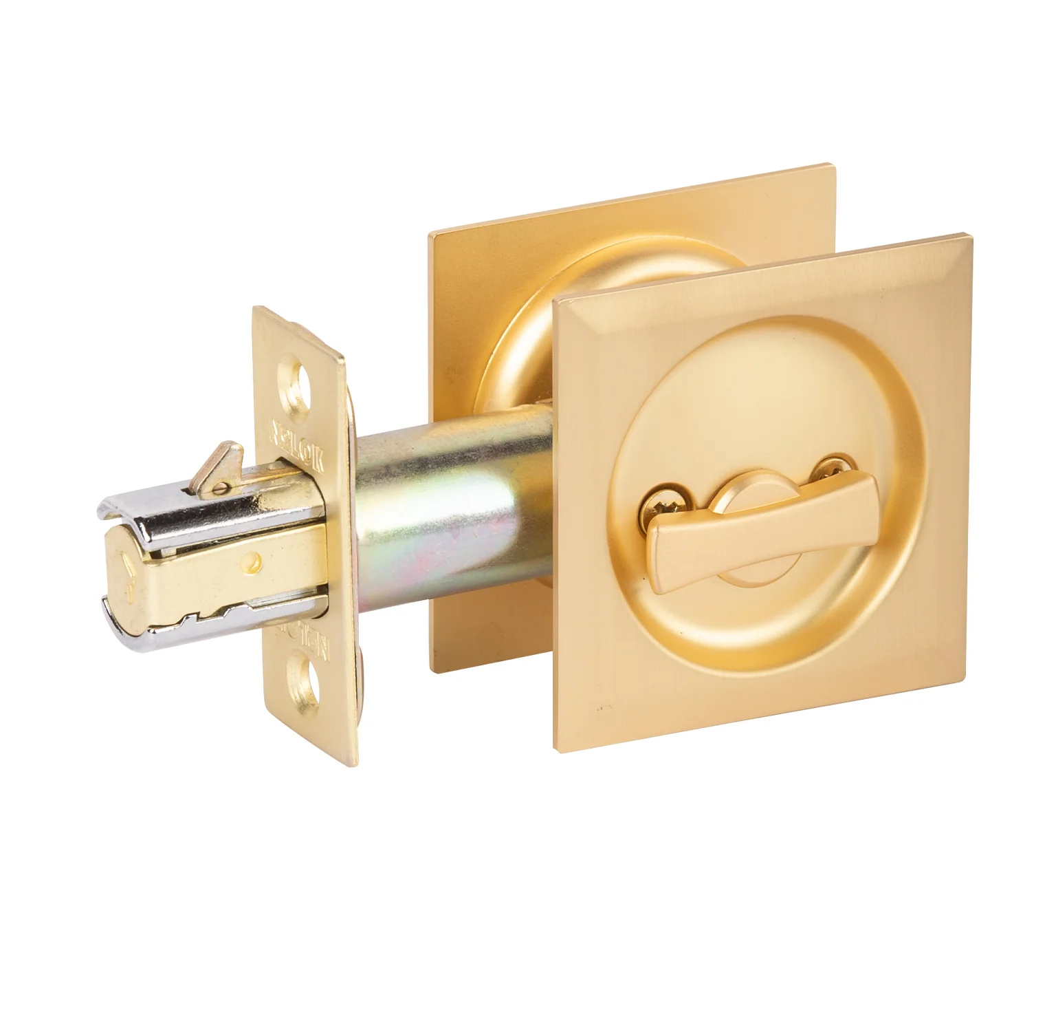 N2lok Sliding Door Cavity Lock Square Privacy Set Box Pack - Available in Various Finishes - Image 3