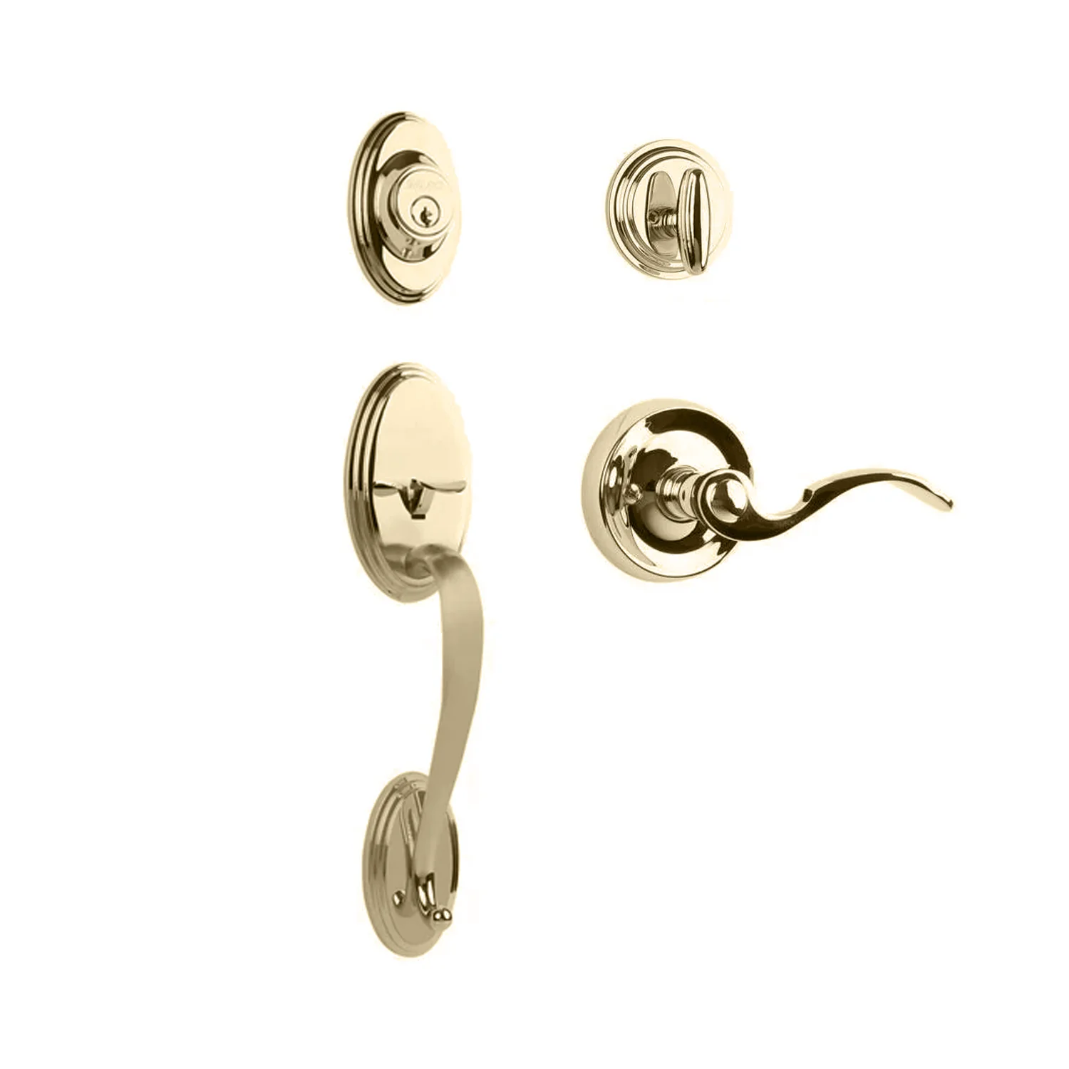 N2lok Somme Door Handle Single Cylinder with Flutto Lever Entrance Set Box Pack - Image 4