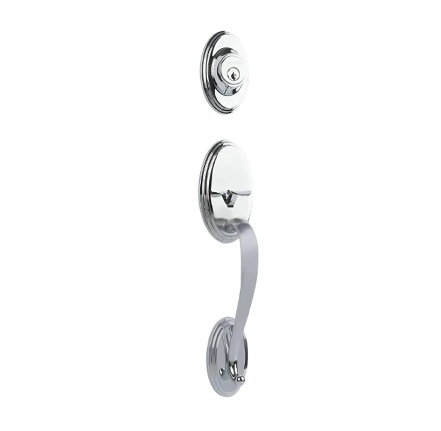 N2lok Somme Single Cylinder Door Entrance Set - Available in Various Finishes - Image 4