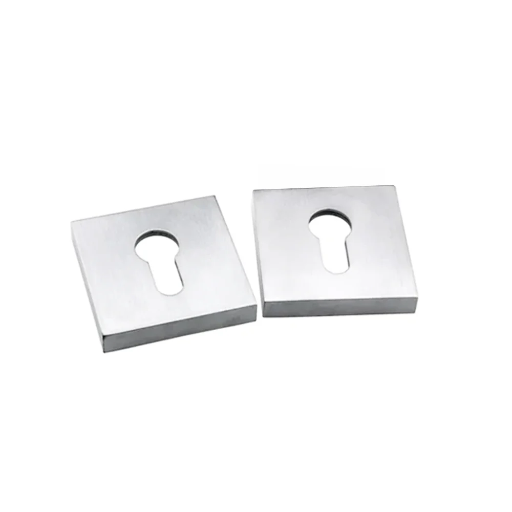 N2LOK Square Euro Cylinder Escutcheon 60mm Box Pack - Available in Various Finish - Image 4
