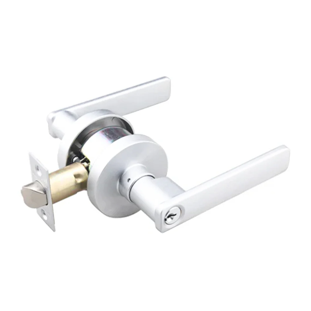 N2lok Vitus Door Lever Round Rose Entrance Set - Available in Various Finishes - Image 3