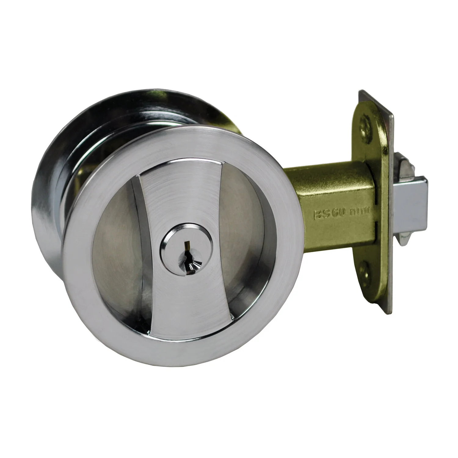 Nidus Cavity Sliding Door Lock Round Entrance Set - Available in Various Finishes - Image 4