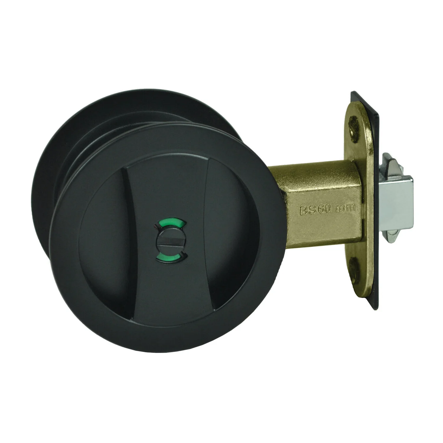Nidus Cavity Sliding Door Lock Round Privacy Set - Available in Various Finishes - Image 2