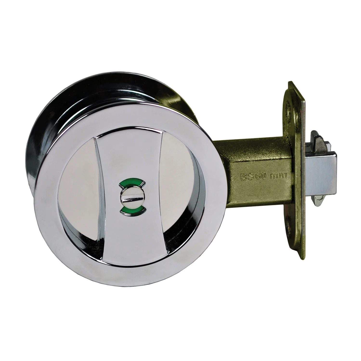 Nidus Cavity Sliding Door Lock Round Privacy Set - Available in Various Finishes - Image 3