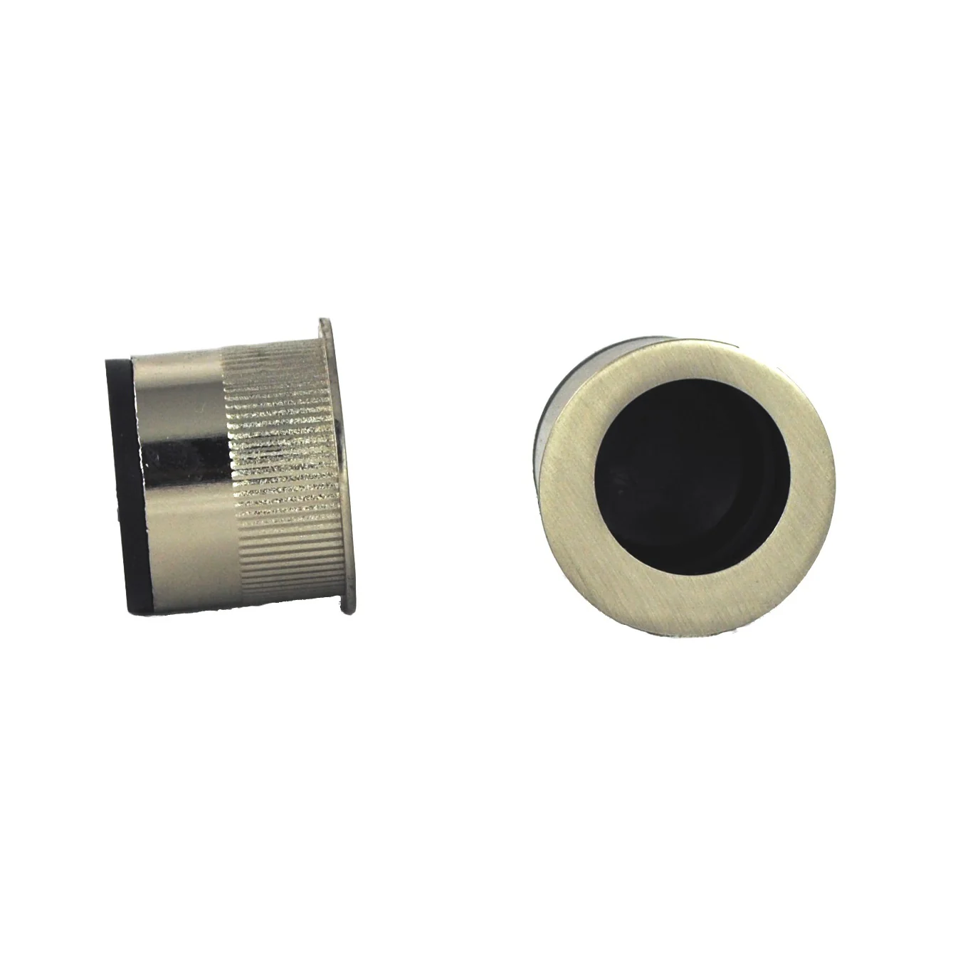 Nidus Cavity Sliding Door Passage Set SCD-PAS-RD-SS Round Stainless Steel - Image 2
