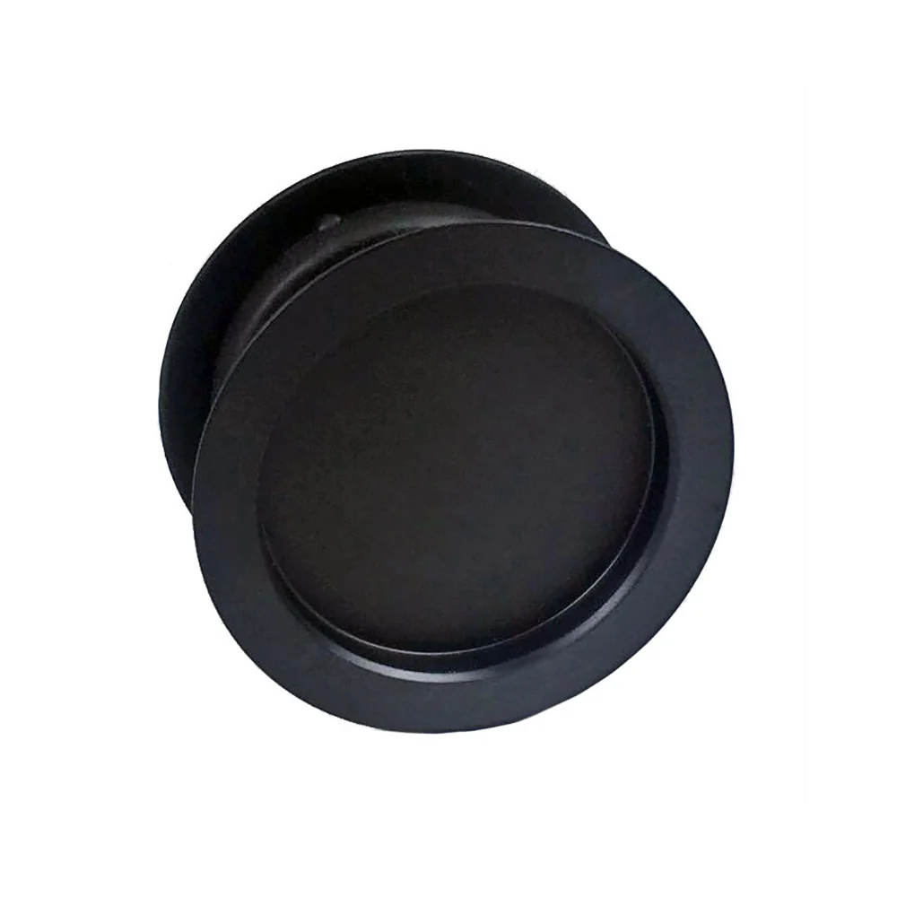 Nidus Cavity Sliding Door Passage Set  SCD-PAS-RD-BL Round Matt Black