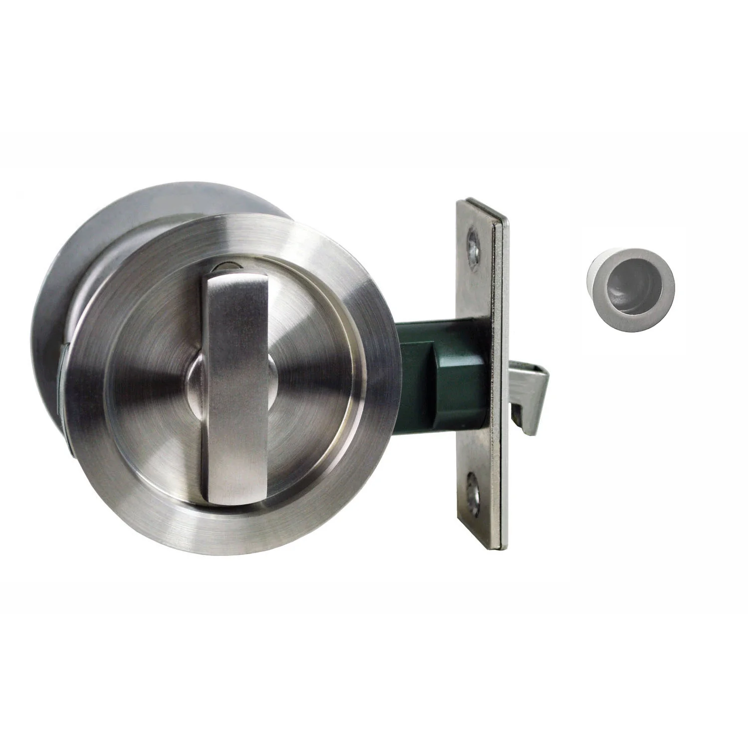 Nidus Cavity Sliding Privacy Door Lock with Edge Pull - Image 2