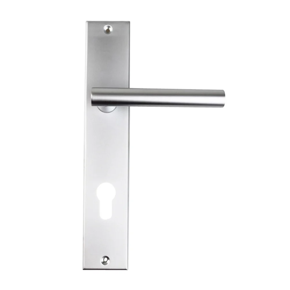 Nidus Domici Door Lever On Longplate - Available in Various Handing and Finishes - Image 6