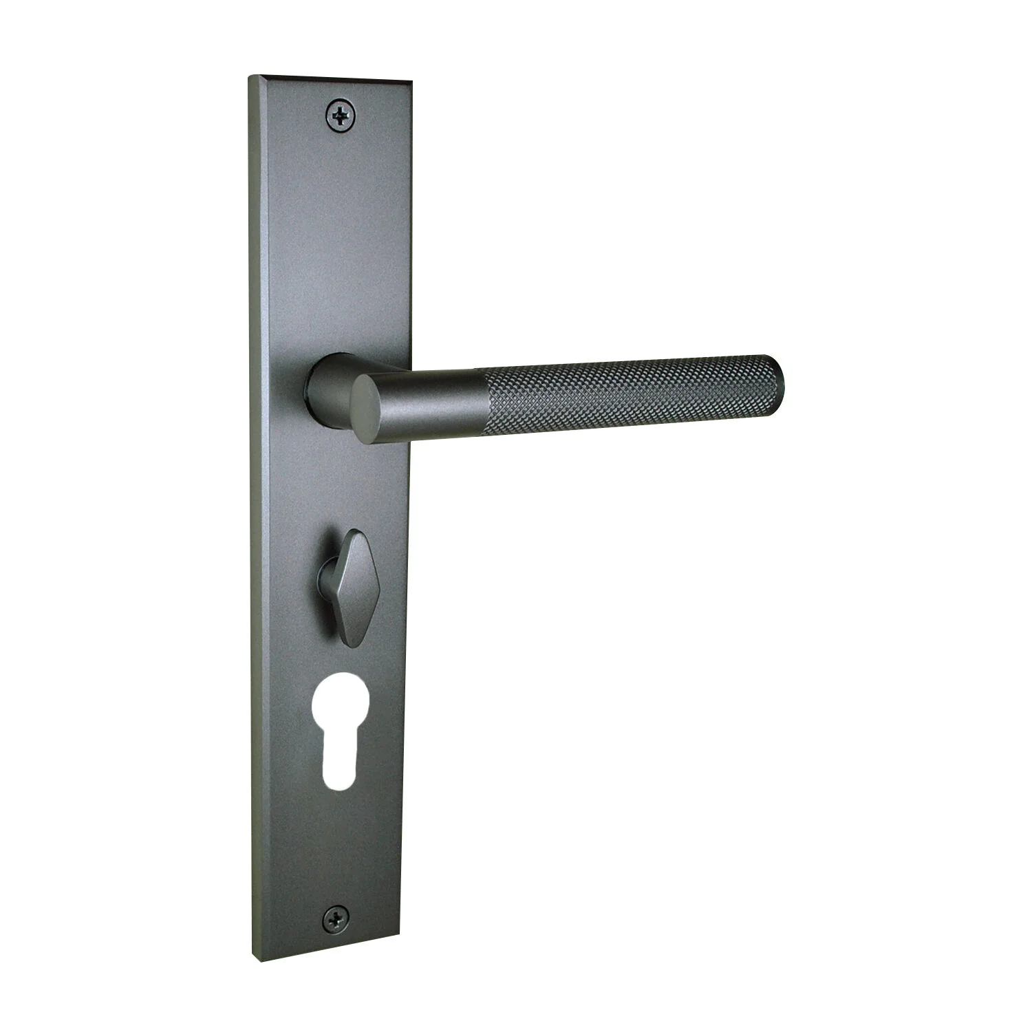 Nidus Domici Knurled Lever on Longplate Only - Available in Various Finishes and Handing - Image 6