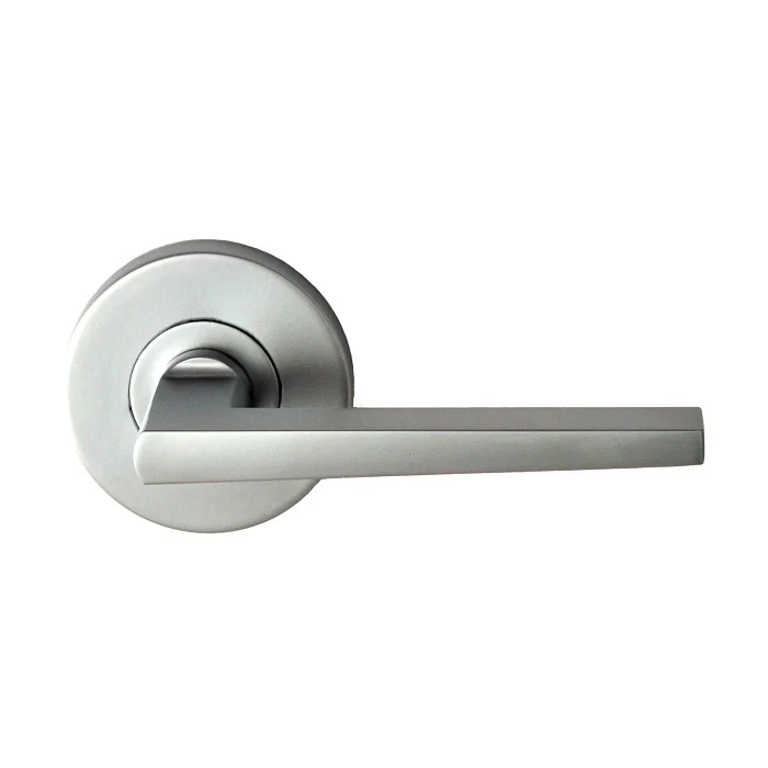 Nidus Door Handle Mediterranean Marino Passage Lever Set Satin Chrome M-MARPASSC-L - Image 2