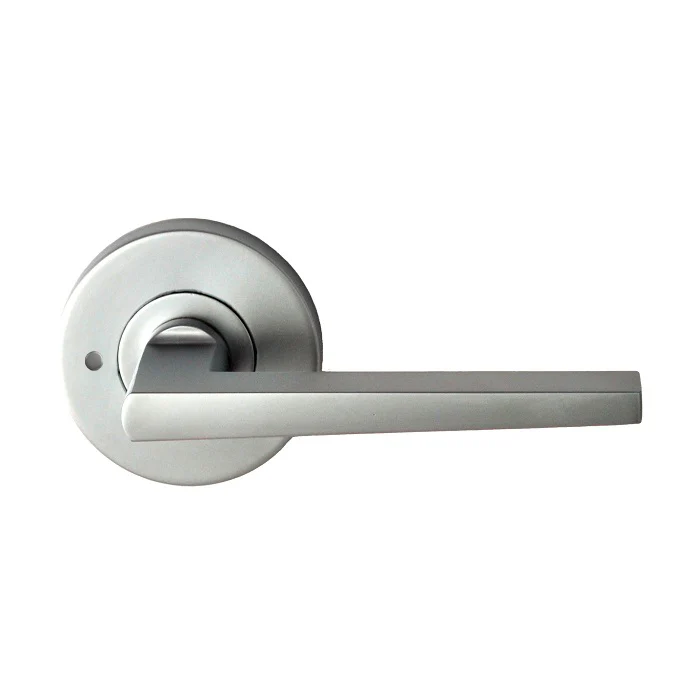 Nidus Door Handle Mediterranean Marino Privacy Lever Set Satin Chrome M-MARPRISC - Image 2
