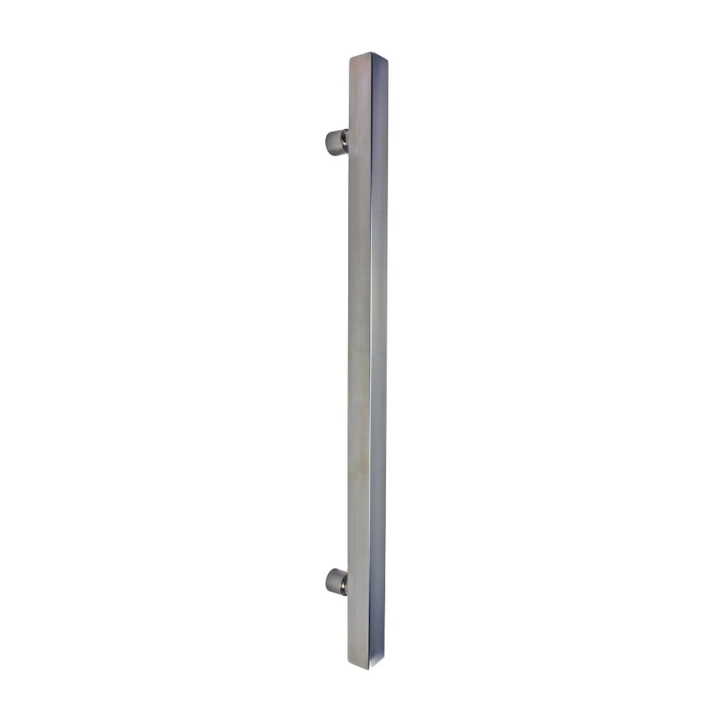 Nidus Entrance Door Pull Handle PH834-1200-PSS 38x38x1200mm 304 Grade SS Pair