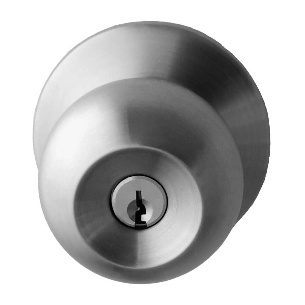 Nidus Houselot Knob Entrance Set - Available in Polished and Satin Chrome - Image 2