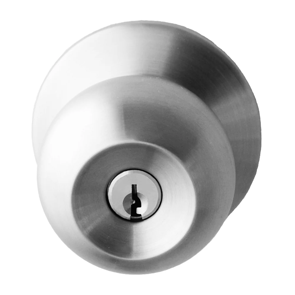 Nidus Houselot Knob Entrance Set - Available in Polished and Satin Chrome - Image 3