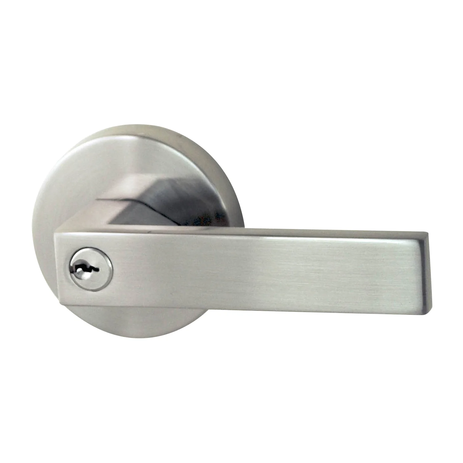 Nidus Lonsdale Door Lever Round Entrance Set - Available in Various Finishes - Image 2
