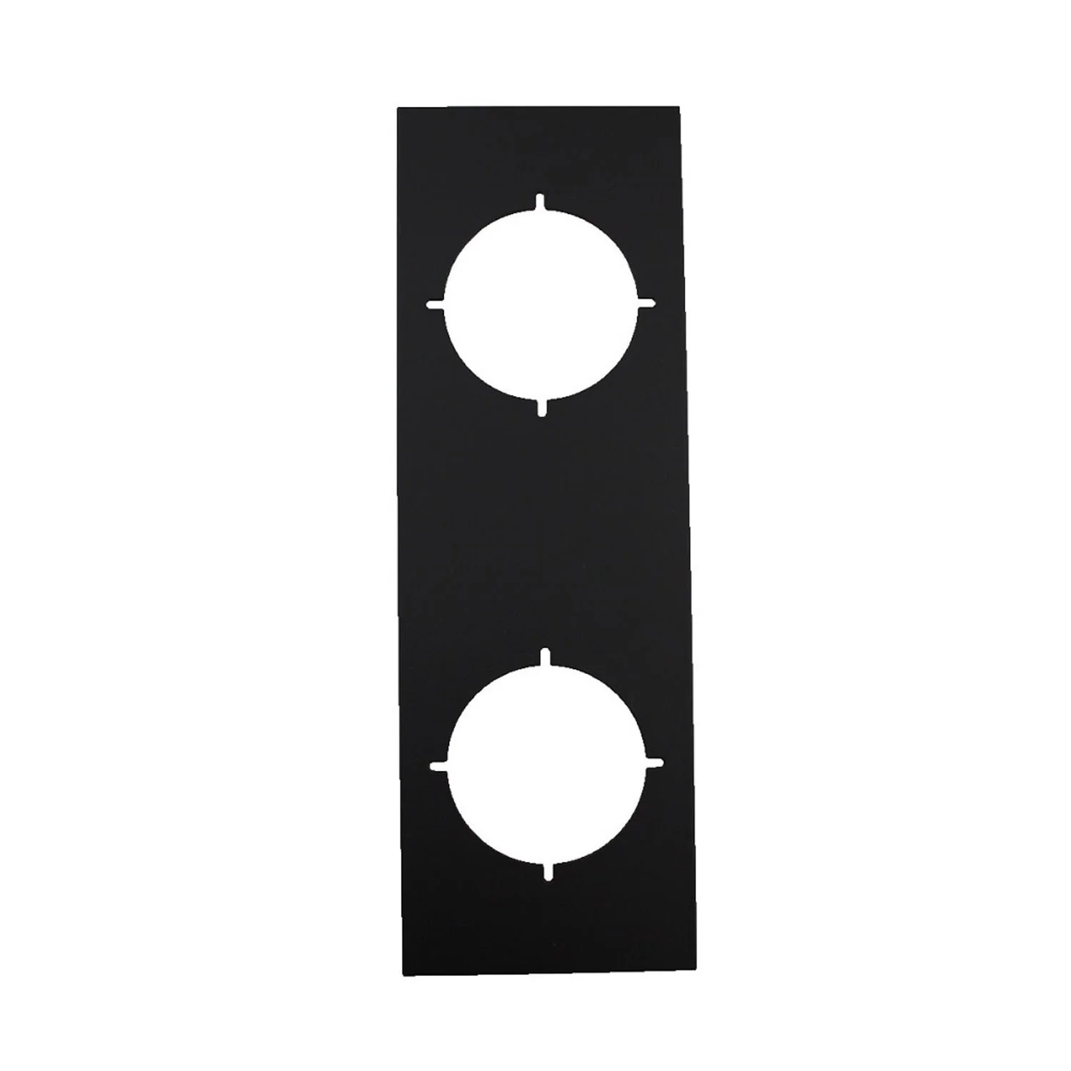 Nidus Lonsdale Entrance Trim Plate Square 240x80mm - Available in Various Finishes - Image 2