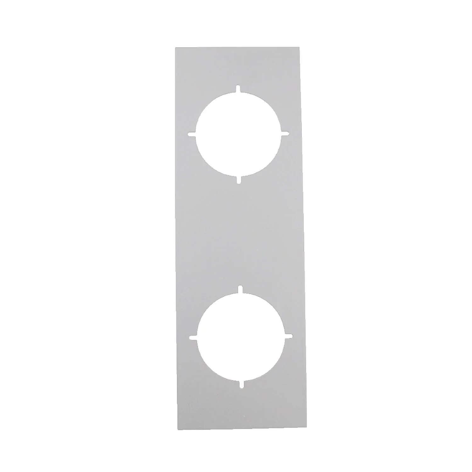 Nidus Lonsdale Entrance Trim Plate Square 240x80mm - Available in Various Finishes - Image 4