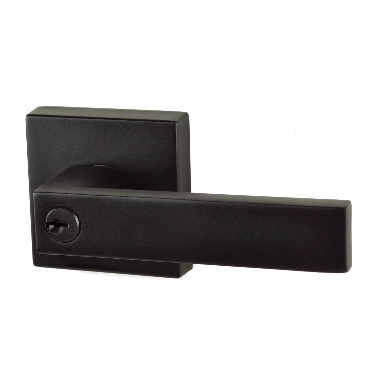 Nidus Lonsdale Lever on Square Rose Entrance Set - Available in Various Finishes - Image 3
