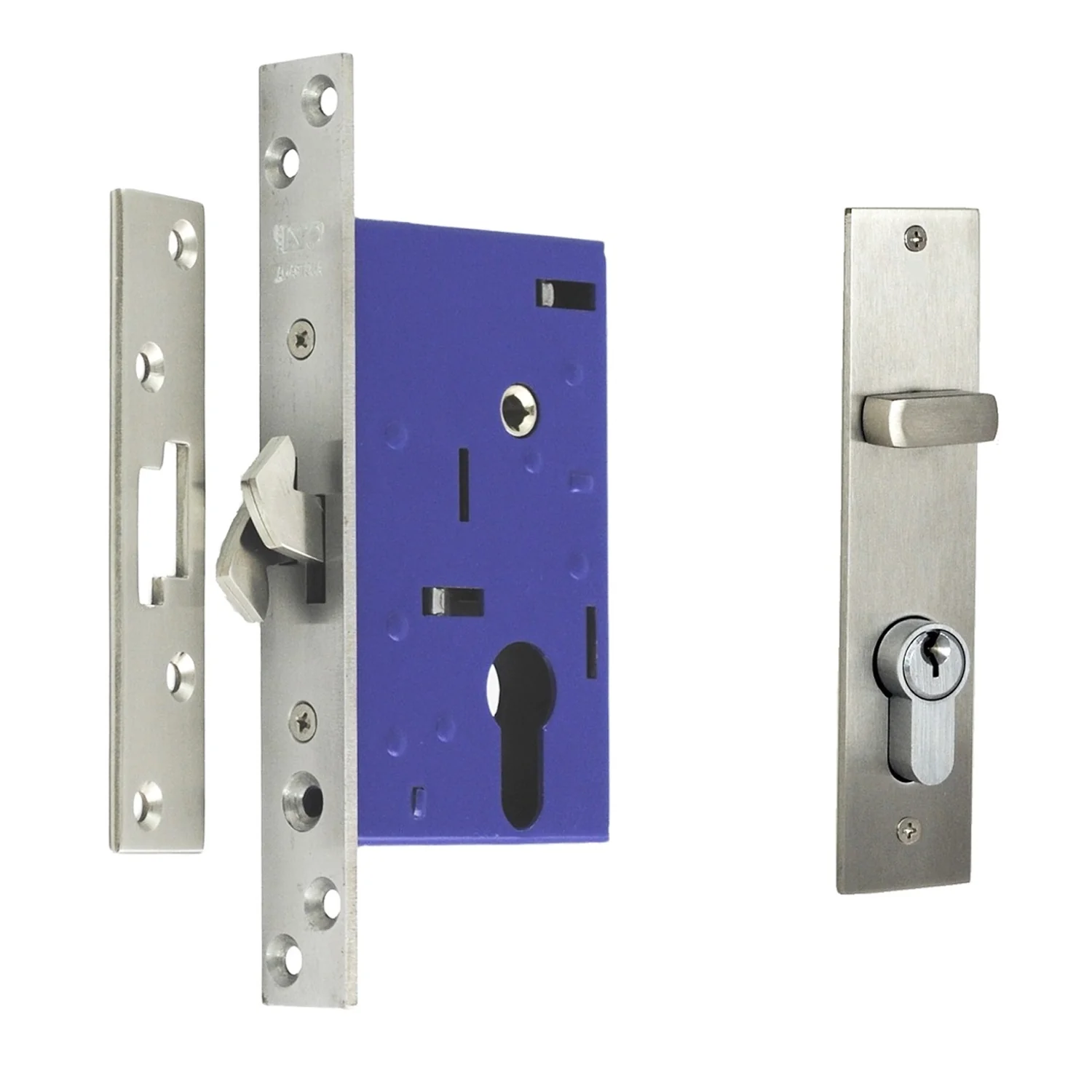 Nidus OZI 2 Sliding Door Mortice Lock Combo - Available in Various Finishes - Image 3