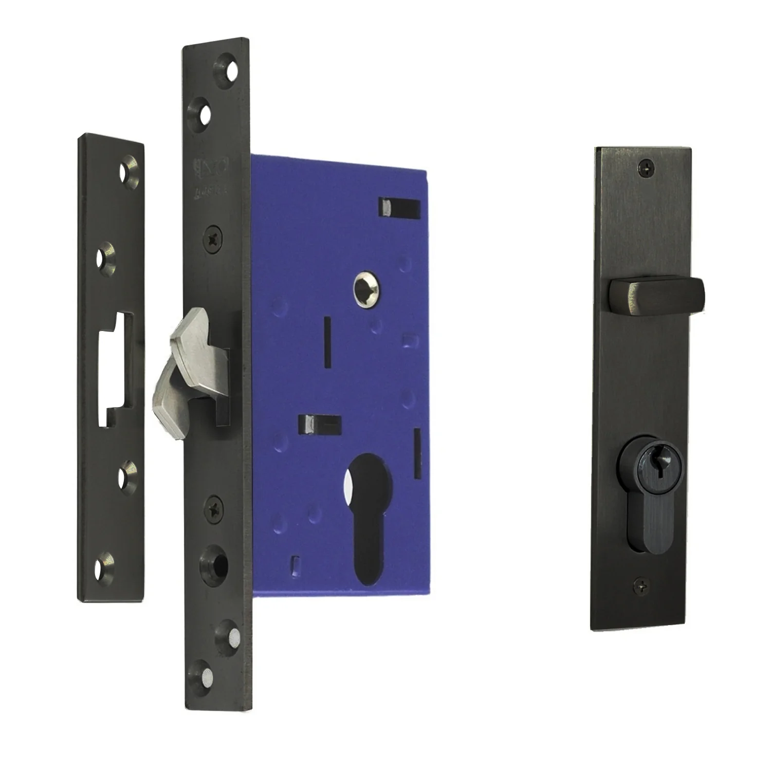 Nidus OZI 2 Sliding Door Mortice Lock Combo - Available in Various Finishes - Image 4