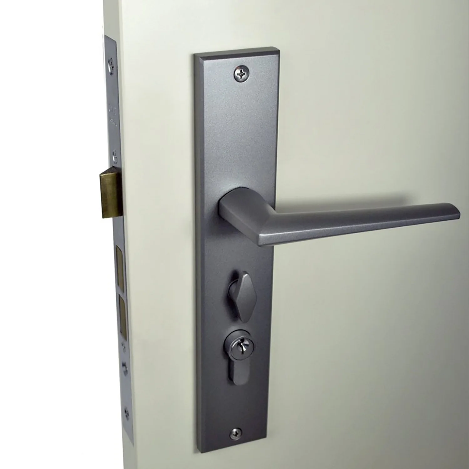 Nidus Rialto Ozi-1 Lock Combo Door Lever on Longplate Entrance Set - Image 7