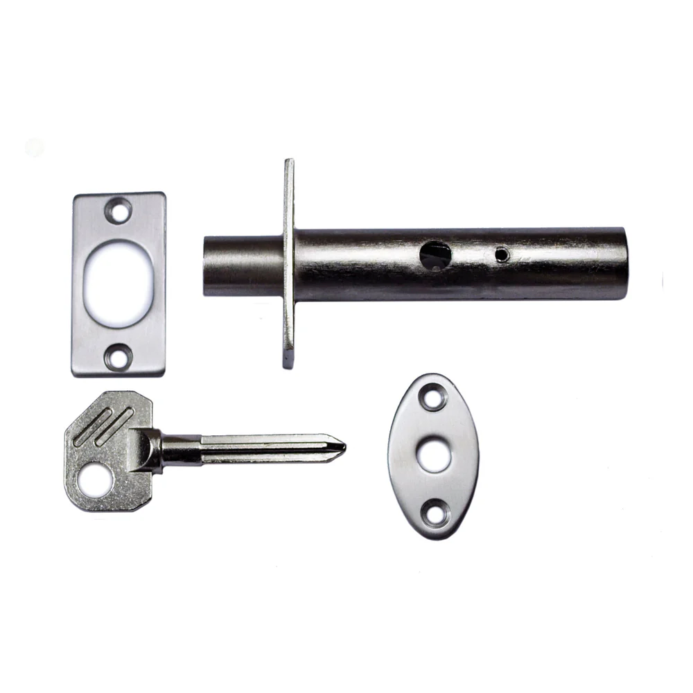 Nidus Security Auxiliary Door Bolt with Key - Available in Various Finishes - Image 3