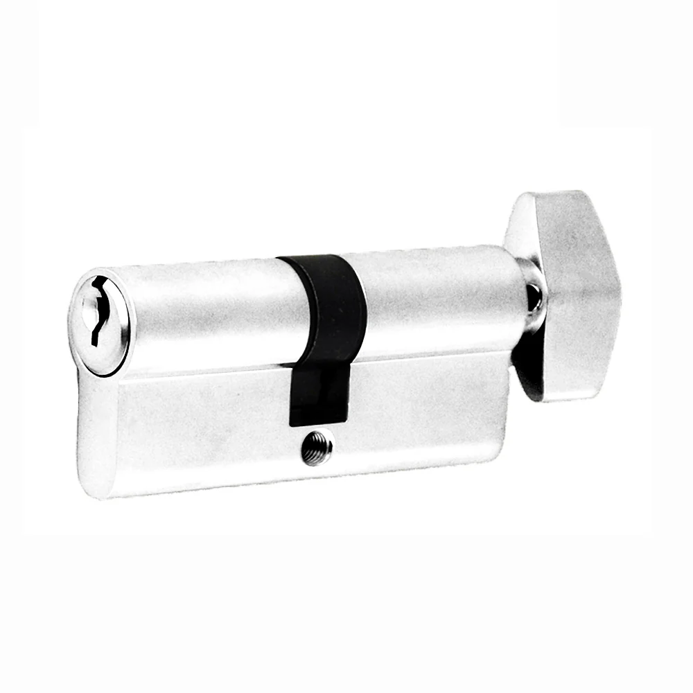 Nidus Single Euro Cylinder 5 Pin C4 with Thumb Turn 60mm - Image 2