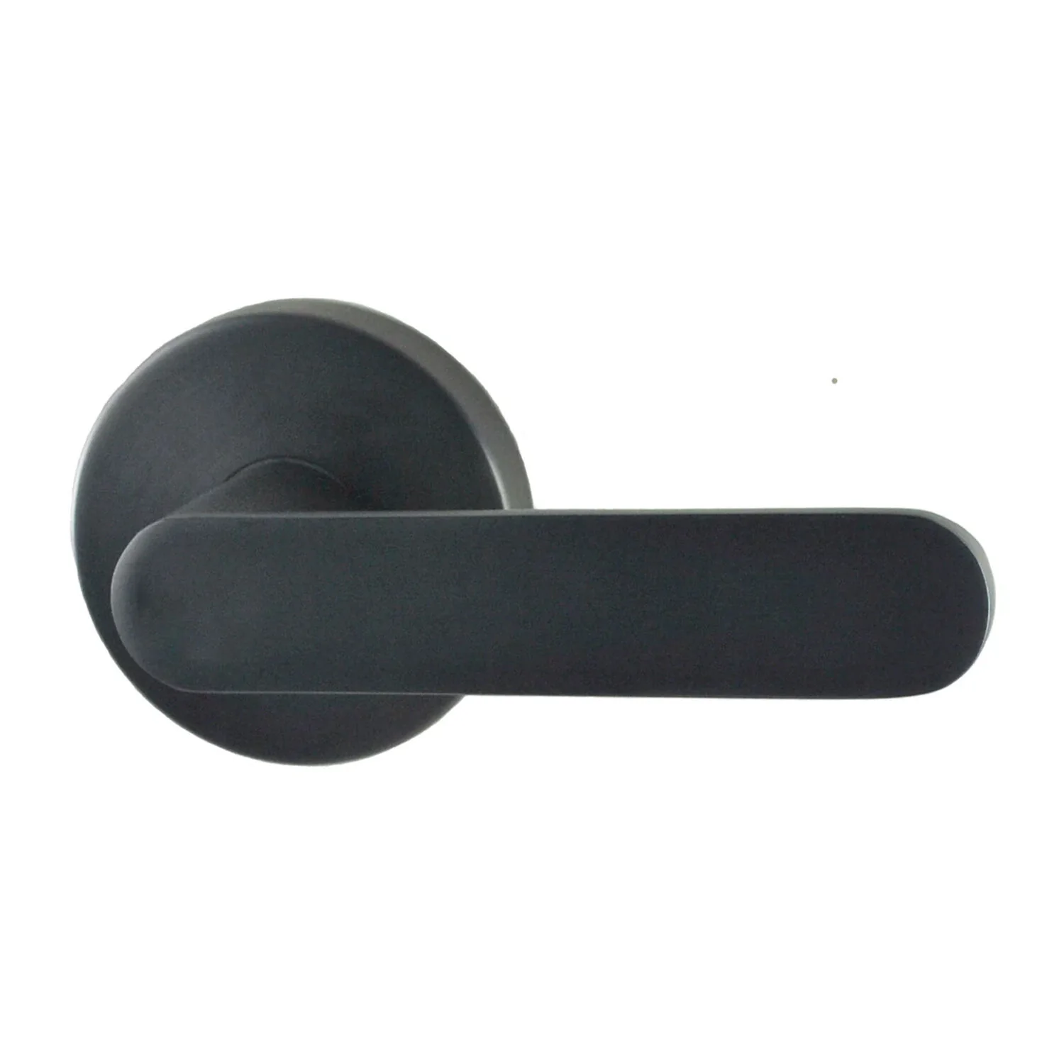 Nidus Spring Round Rose Radius End Dummy Door Lever - Available in Various Finishes - Image 2
