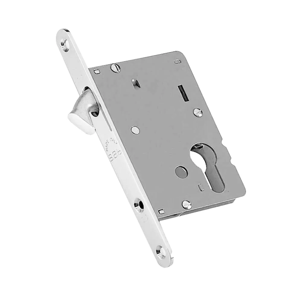 Parisi Cylinder Sliding Door Lock 2300 - Available in Various Finishes and Sizes - Image 3