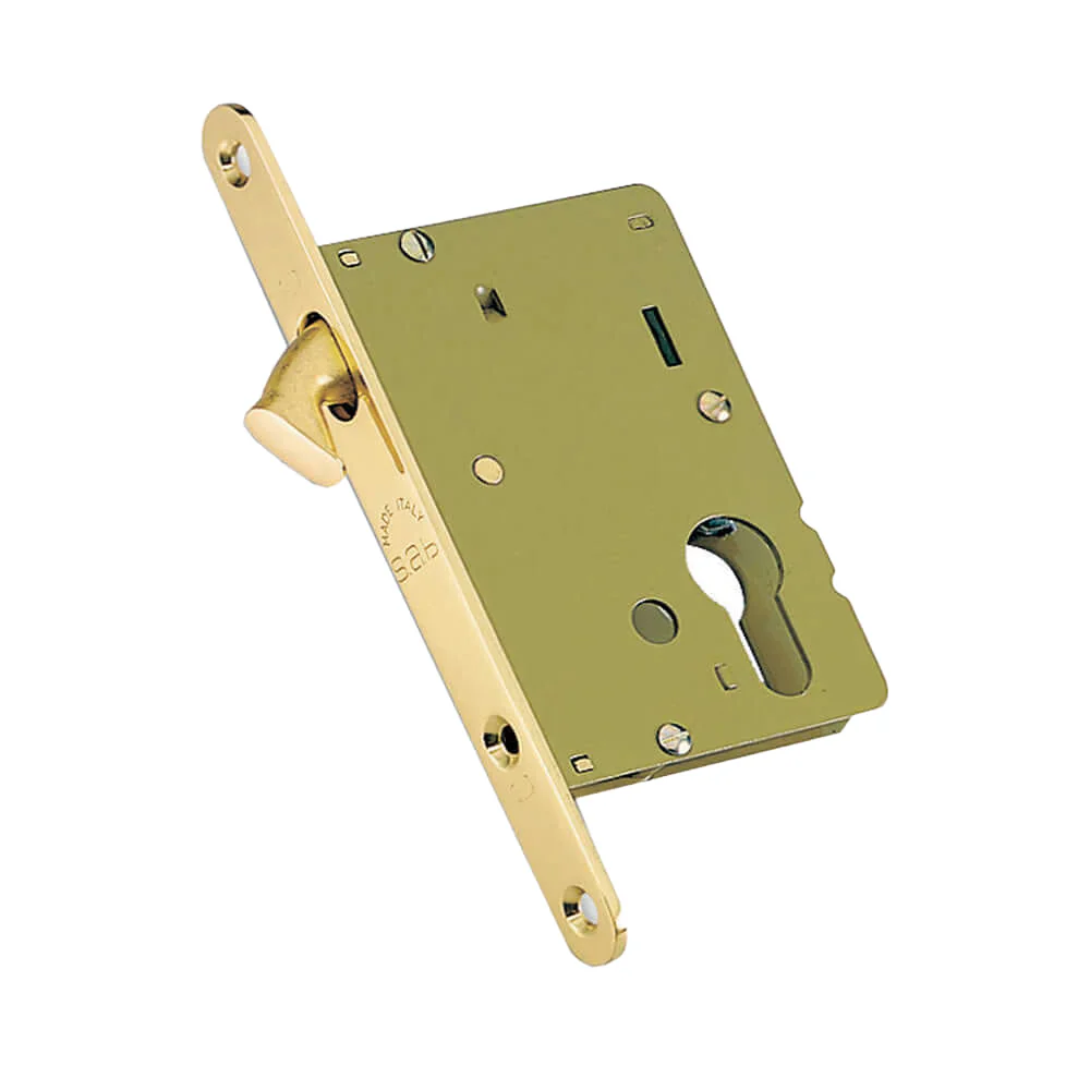 Parisi Cylinder Sliding Door Lock 2300 - Available in Various Finishes and Sizes - Image 4