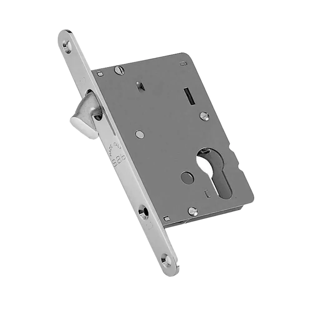 Parisi Cylinder Sliding Door Lock 2300 - Available in Various Finishes and Sizes - Image 7