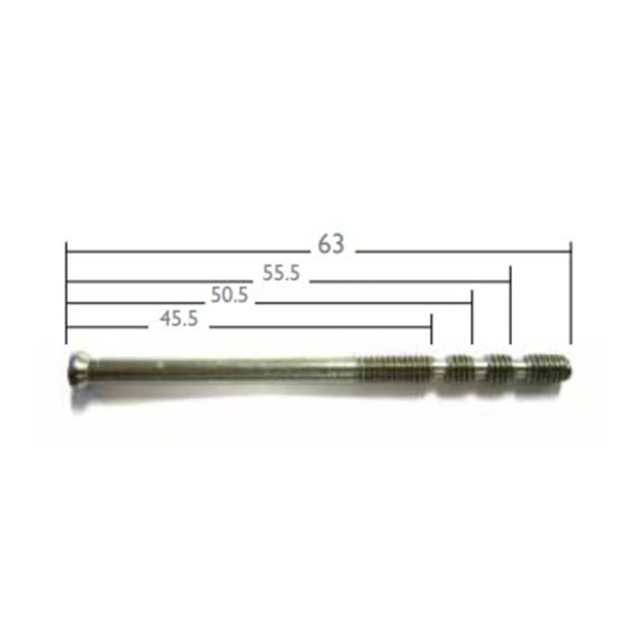 Parisi Door Spare Parts Tie Bolt 73x4mm TIE01