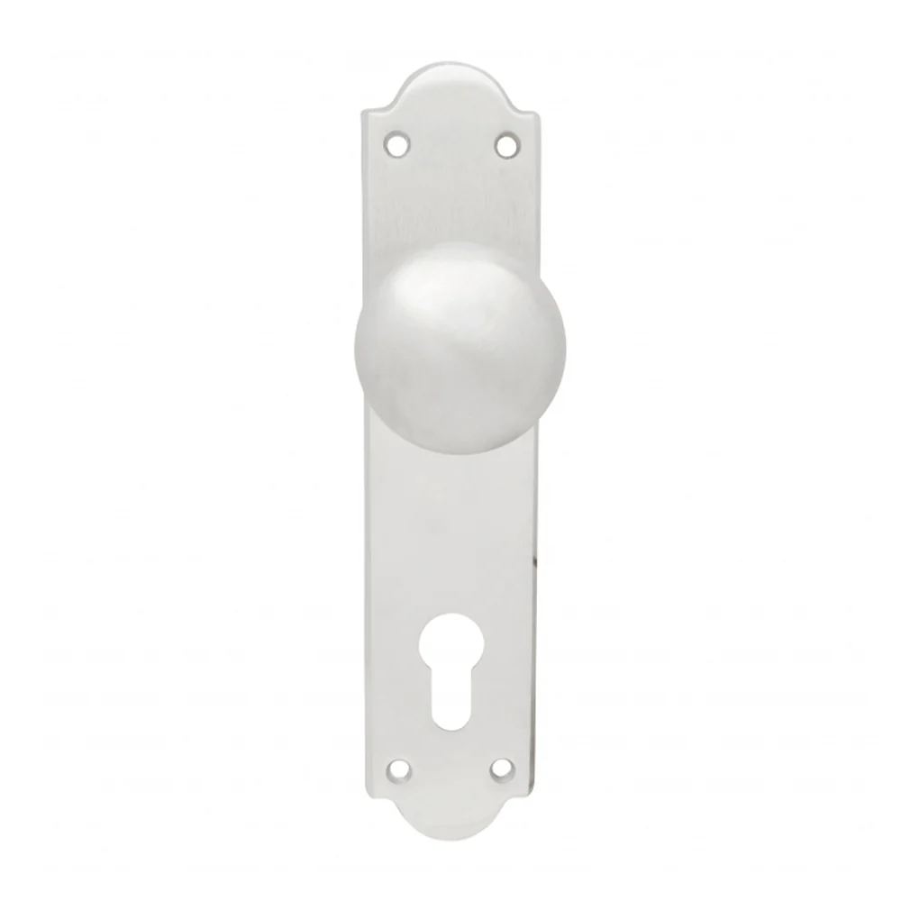 Pavtom Victorian Door Knob Euro Lock Plate - Available in Various Finishes and Sizes - Image 2
