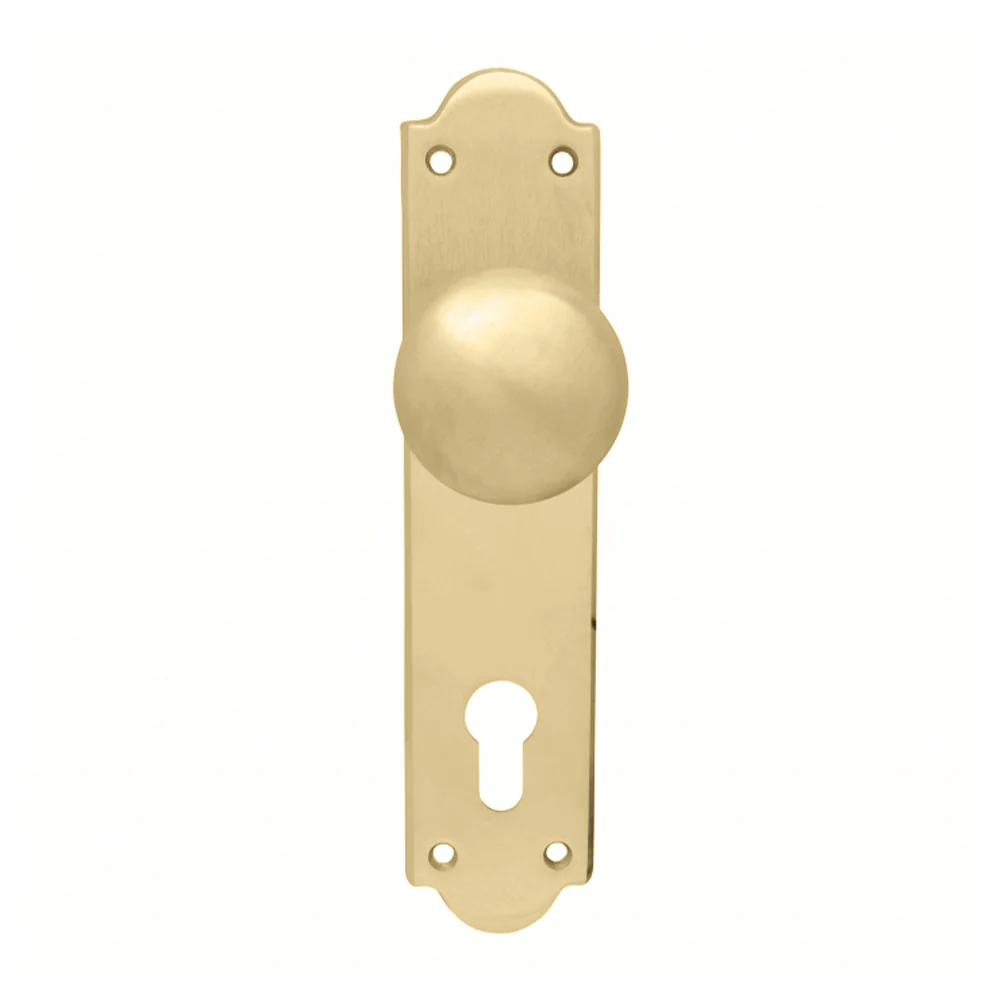 Pavtom Victorian Door Knob Euro Lock Plate - Available in Various Finishes and Sizes - Image 4