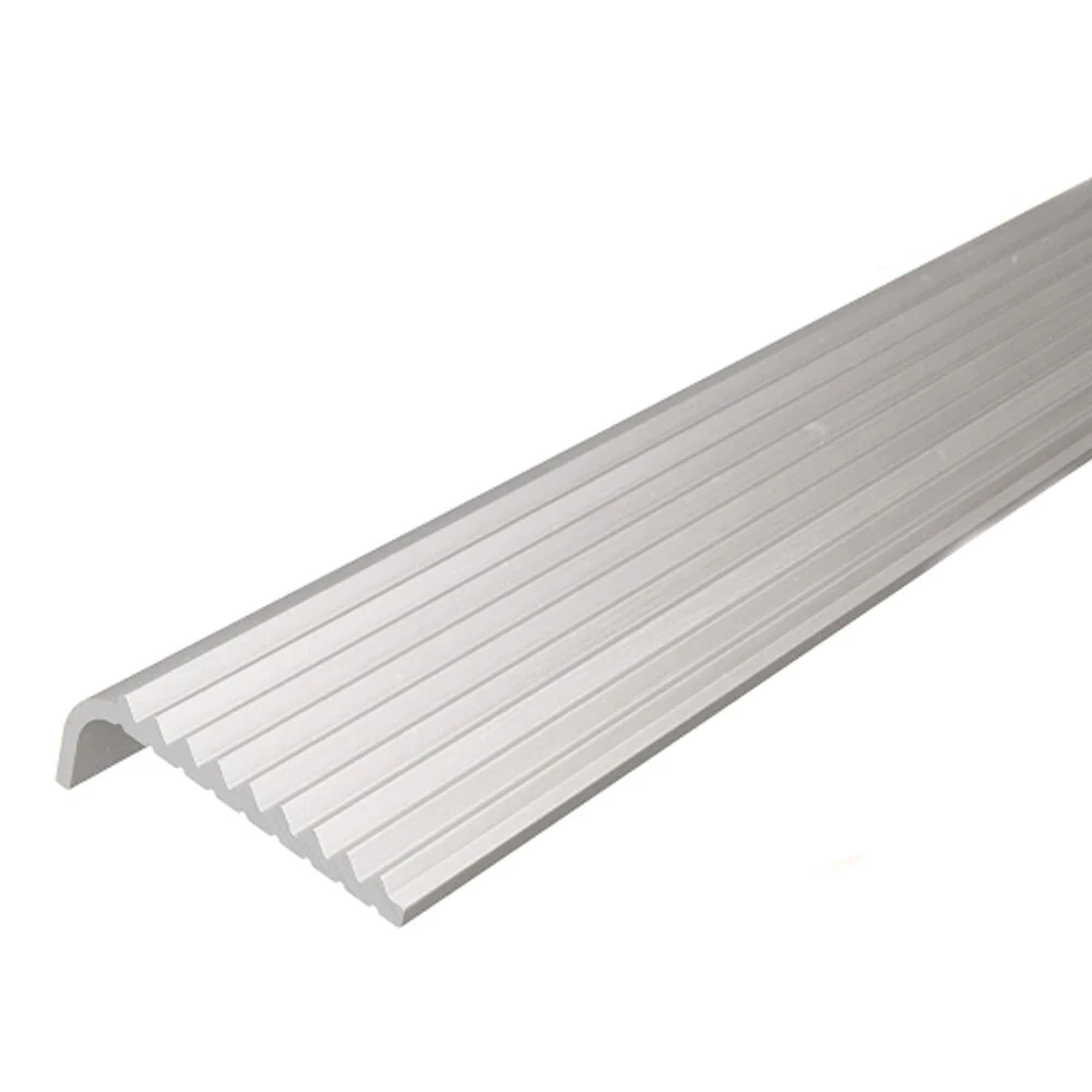 Raven H234 Bull Nose Floor Edging & Stair Tread 2000mm Silver Anodised H234AC - Image 2