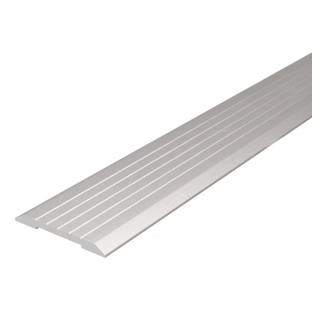 Raven H238 Flat Trim Floor Edging & Stair Tread 1800mm Silver Anodised H238AC - Image 2