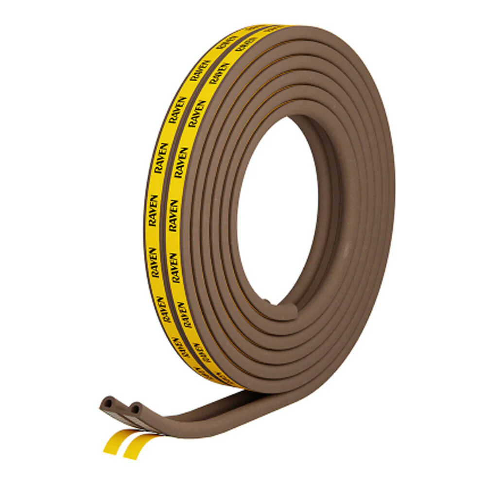 Raven R48 EPDM Door And Window Weather Strip Self Adhesive - Available in Various Finishes and Sizes - Image 6