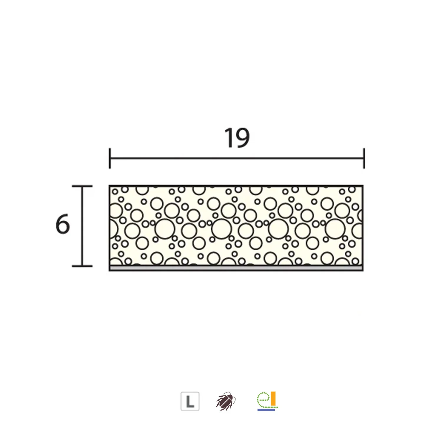 Raven RP14A Weather Strip for Doors and Windows 5000mm - Available in Grey and White Finish - Image 3