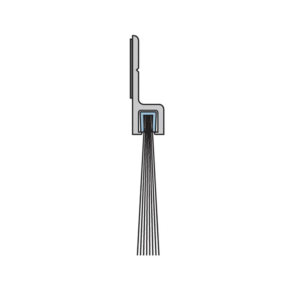 Raven RP15 Door Bottom Sweep Seal Silver Anodised - Available in Various Sizes - Image 6