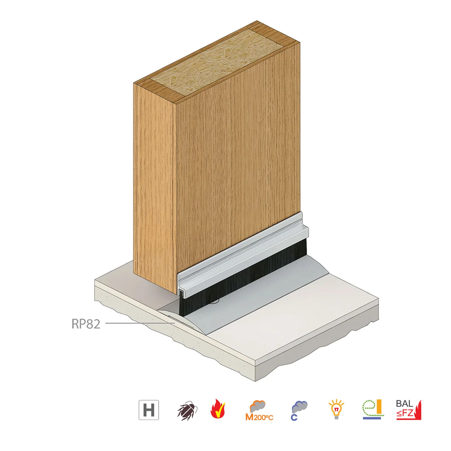Raven RP2B Brush Strip Seal - Available in Various Sizes - Image 7