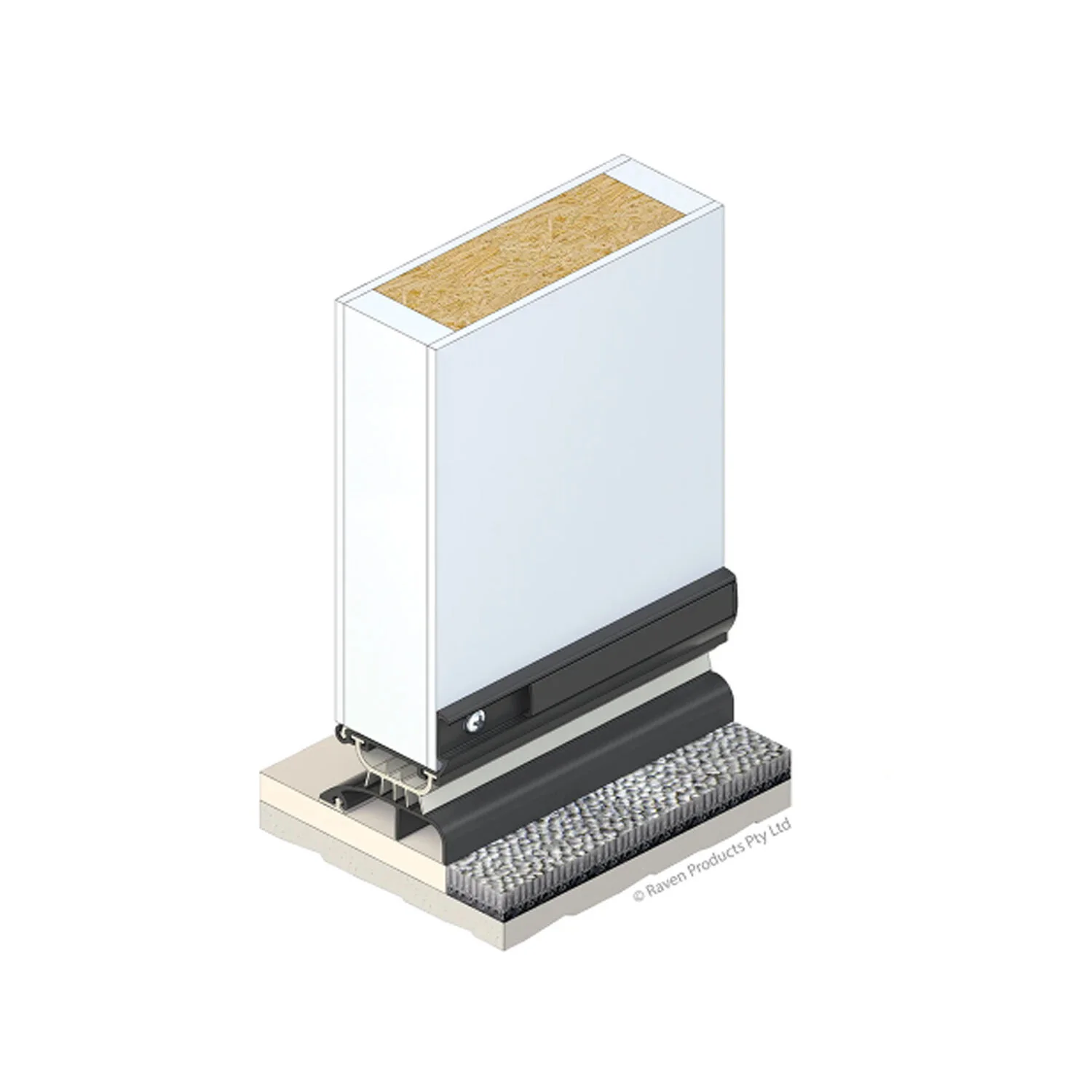 Raven RP4 Storm Proof Door Bottom Seal Silver Anodised - Available in Various Sizes - Image 4