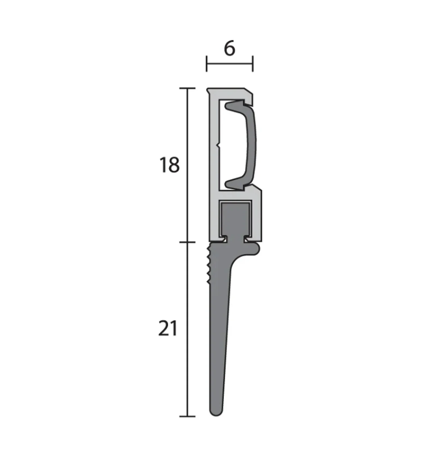 Raven RP51Si Door Bottom Sweep Seals - Available in Various Sizes - Image 2