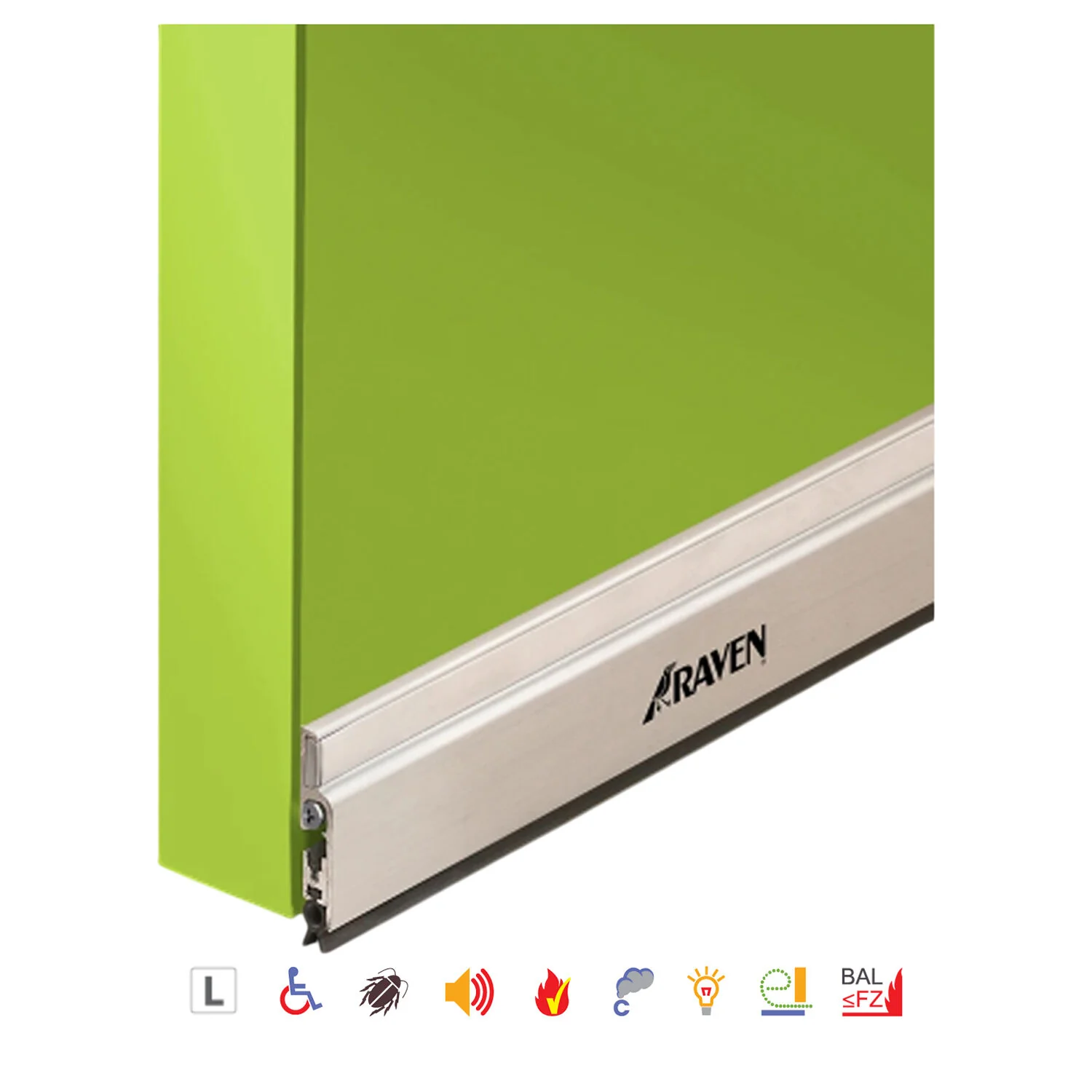 Raven RP60 Automatic Door Bottom Seal 920mm - Available in Various Finishes - Image 3